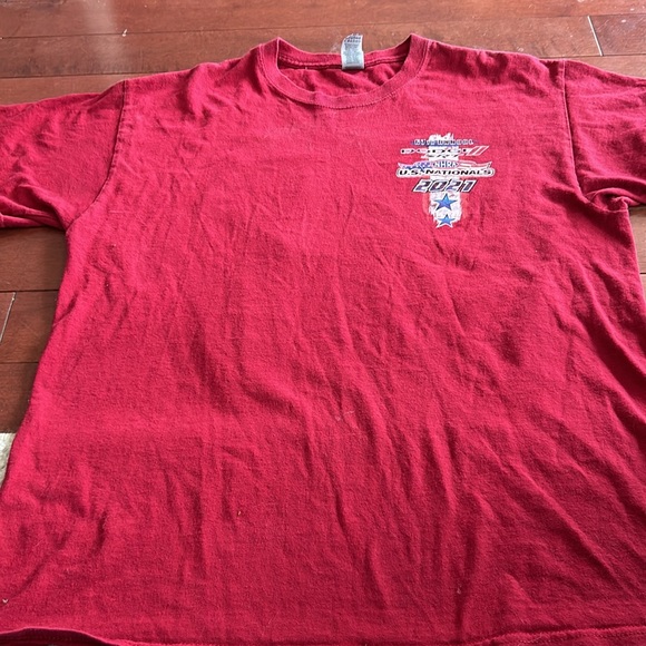 NHRA 2021 DODGE SRT US Nats Indy (158) 100% Cotton T-shirt. - Picture 2 of 5